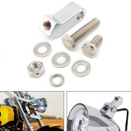 Chrome bottom mount - chrome, headlight