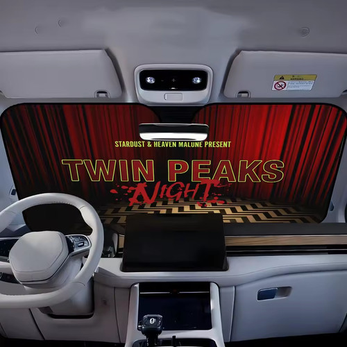 Twin peaks car - car, window