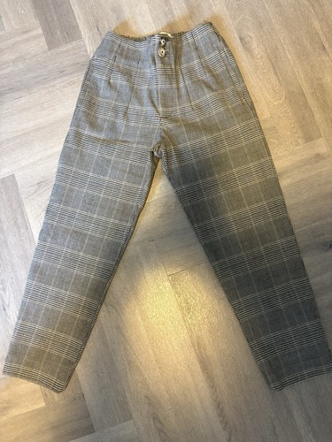 Girls grey checkered - girls, 3/4