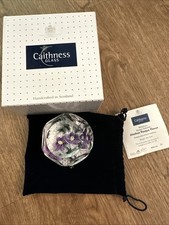 Caithness Glass Paperweight ‘Alaskan Pasque Flower’