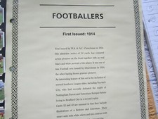 cigarette card reproductions