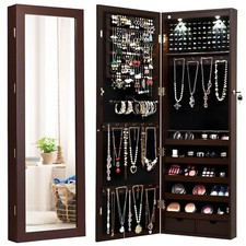 Mirrored Jewelry Cabinet
