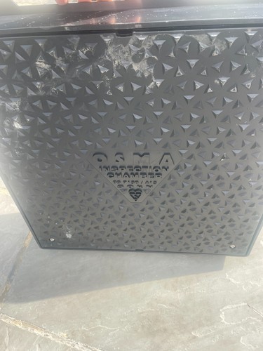 Osma inspection chamber - osma, cover
