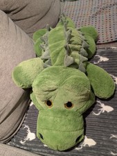 Large Crocodile Green 100 Cm Long Plush Toy , Soft Toy Animal
