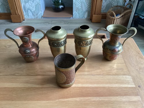 Brass and copper - copper, two