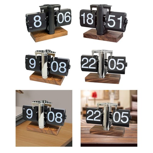 Flip desk clock mechanical - desk,