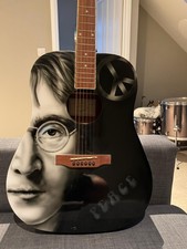 John Lennon Custom Painted