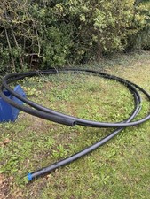 Approx 24m of 63mm OD Black MDPE Plastic Piping Polypipe Water Sewerage Pipe