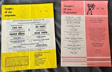 Autographed British Wrestling