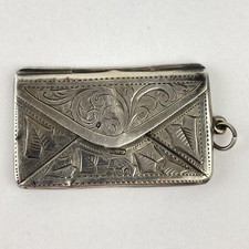 Antique Solid Silver Envelope