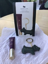 Radley Icons Wild Mint Lip Balm & Dark Green Radley Keyring - Gift Boxed
