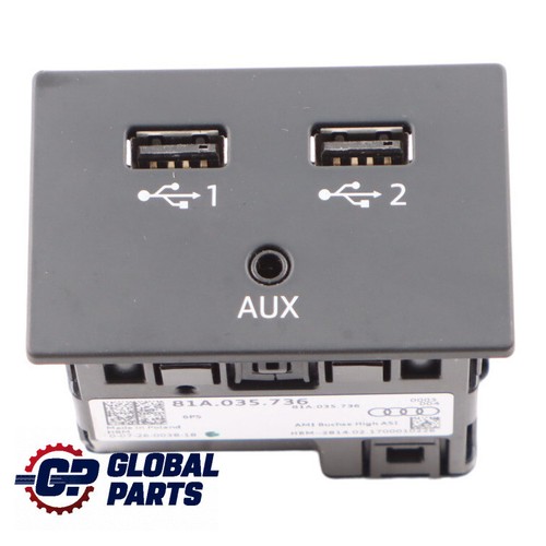 Audi usb aux socket plug - a3,