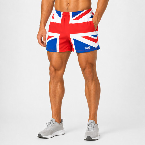 Men shorts union jack - men's,
