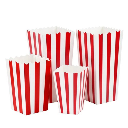 10pcs popcorn paper boxes - paper,
