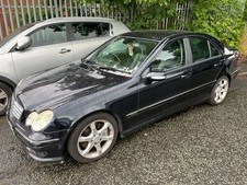 BREAKING Mercedes C180 Kompressor Sport C203 2.2 Petrol Auto 786 Black M271.946