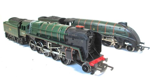 Hornby mallard 9f - a4, "mallard"