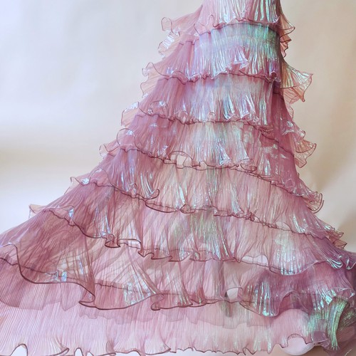 Ridescent organza fabric for - ridescent,