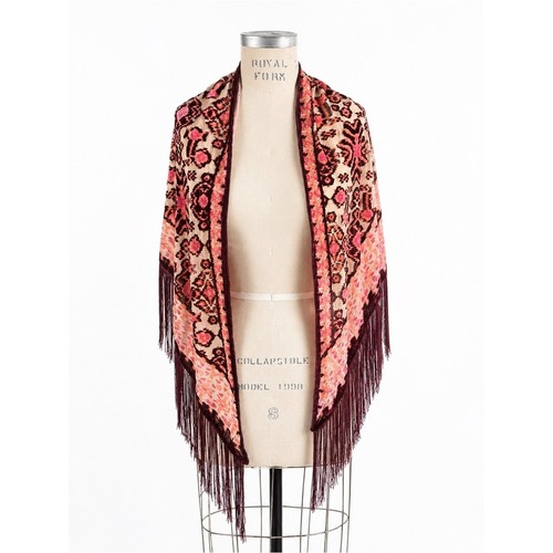 Boho velvet burnout - velvet,