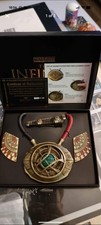 Marvel Dr Strange Replica Prop - Eye Of Agamotto, Cloak Pins & Sling Ring /7000