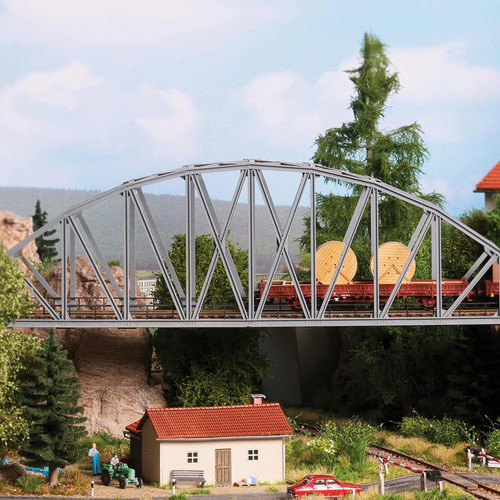 Steel arch bridge - , busch