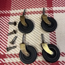 Vintage Casters Lot of 4