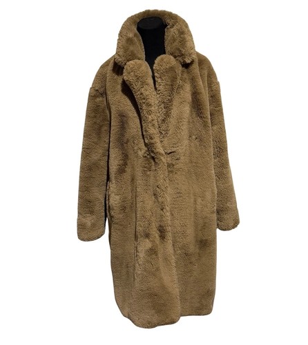 Mango large faux fur - mango,