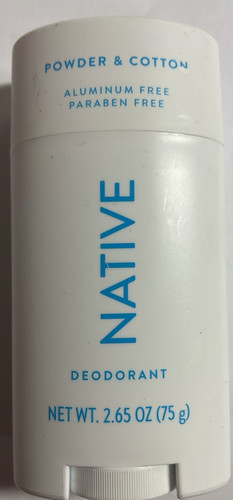 Native powder and - powder, cotton