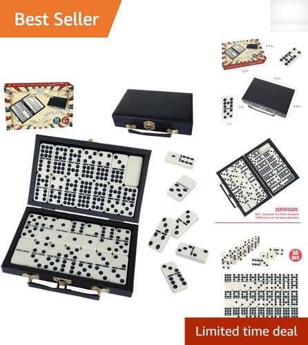 Classic double dominoes - dominoes, set