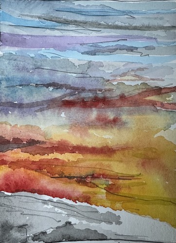 Original watercolour and mix - original,