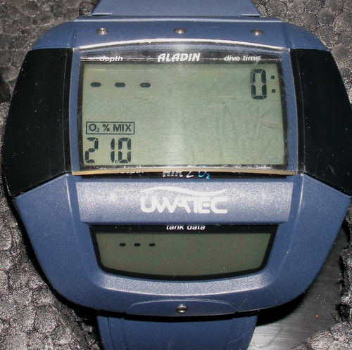 Dive computer uwatec air o2 - uwatec,