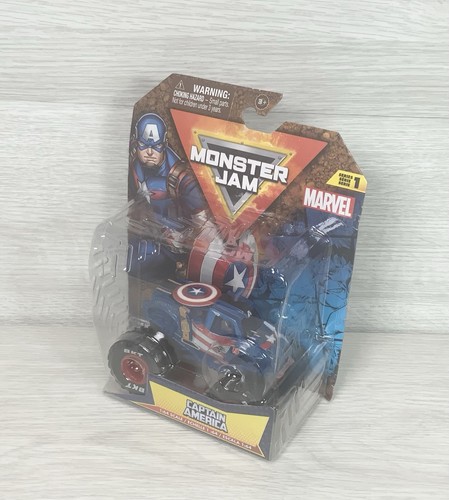 Monster jam marvel captain - monster,