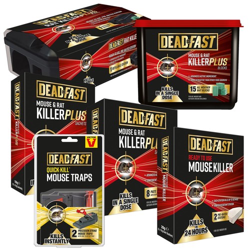 Deadfast mouse rat killer - deadfast,