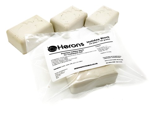Herons holiday food block - block, 14