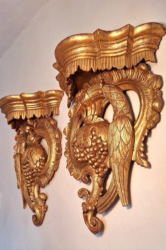 Pair antique baroque style - antique,