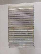 Bundle 20 Pre-owned Cd Cases White Inner Plastic Very Good Condition Free P&P