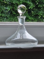 Vintage ships decanter - vintage,