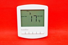 Heatmiser Slimline-B Battery Powered Wired Programmable Thermostat