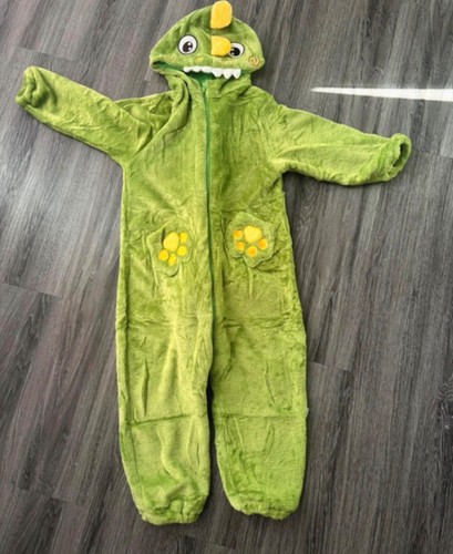 Kids green dinosaur hooded - kids,