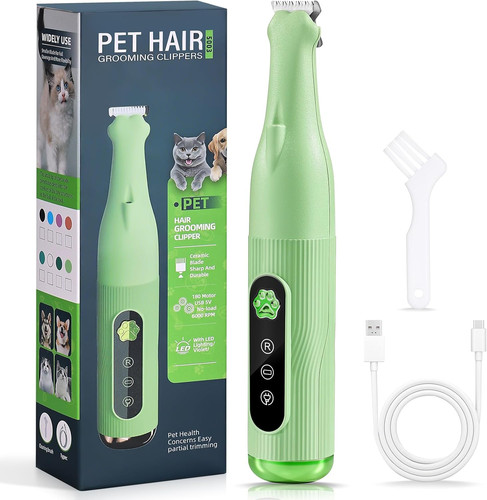 Dog paw trimmer with led - paw,