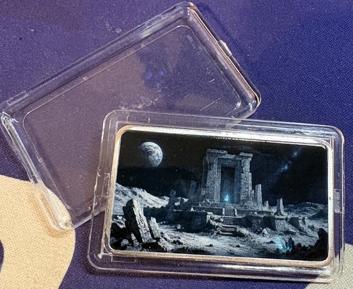 1oz gold dusted - 1oz, plated