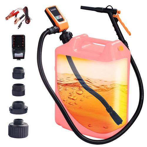 Portable fuel transfer - portable, pump