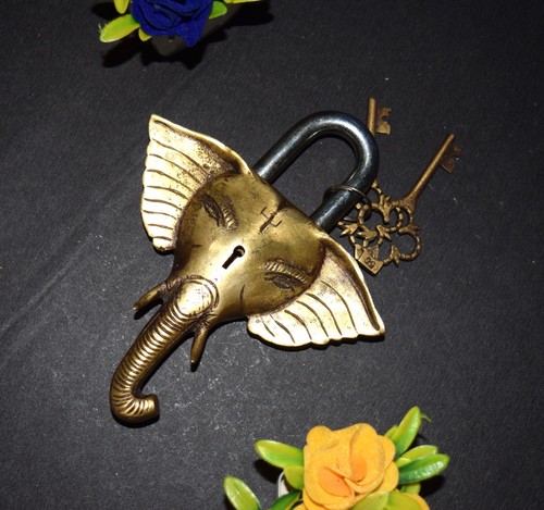 Elephant design door padlock - elephant,