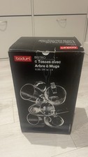 Bodum Bistro 6 Glass Mugs With