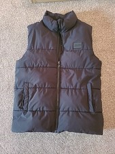 NEXT BOYS BLACK QUILTED GILET