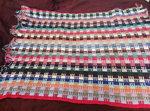 Crochet knitted large - knitted,