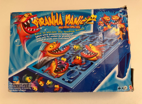 Mattel piranha panic board - mattel,