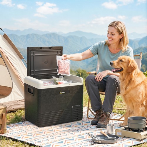 50l car refrigerator portable - car,