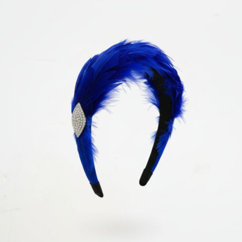 Feather fascinator alice band - feather,