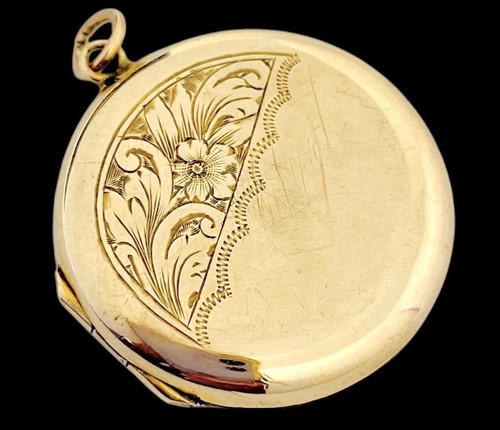 Vintage 9ct gold - 9ct, locket