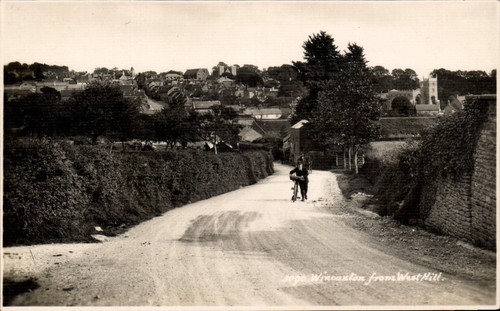 Wincanton from west hill - wincanton, #